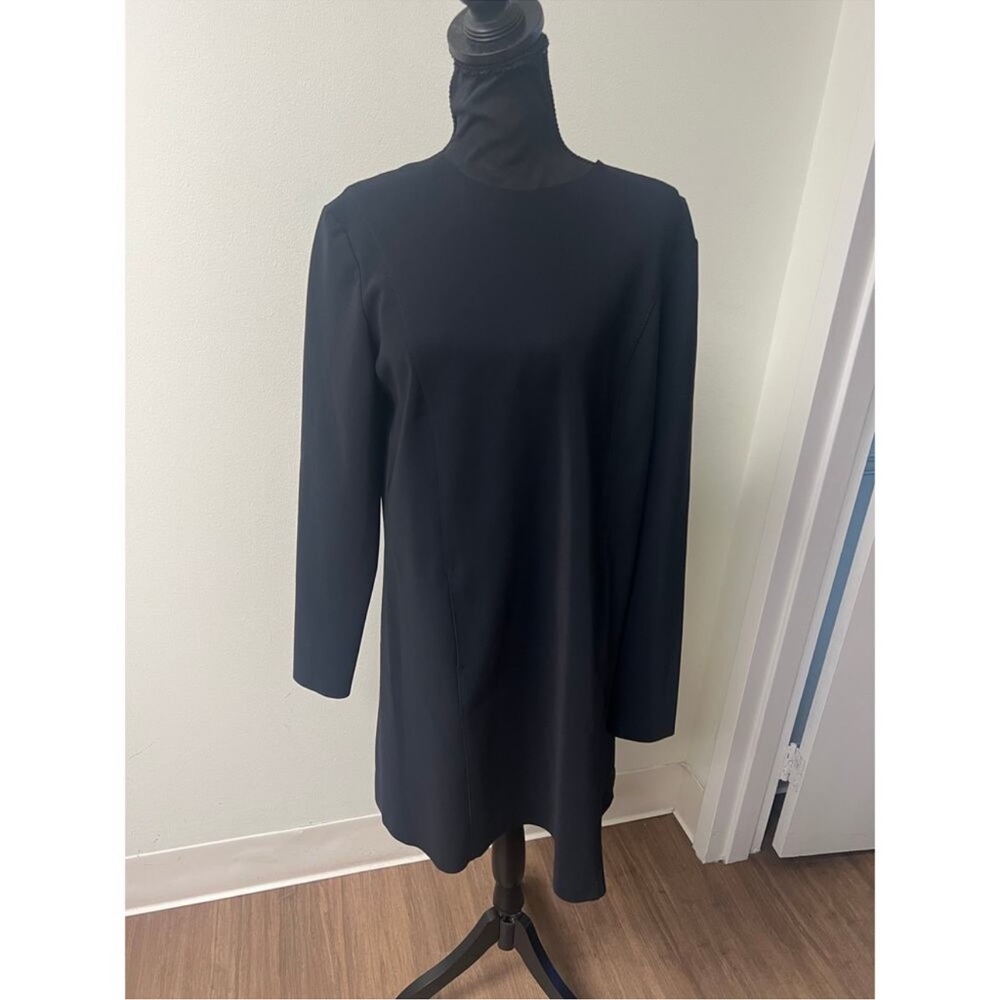 Maria Pinto Black Long Sleeve Dress